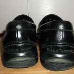 Cole Haan Santa Barbara Mens Black Polished Leather Loafers Nike Air Soles Sz 12