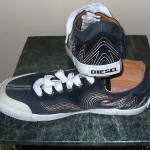 Diesel Exter Men’s Sneakers Leather Lace-up Casual Shoes US 8.5  EUR 41