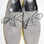 COLE HAAN LUNARGRAND WINGTIP GRAY VOLT LUNAR GRAND WING TIP SIZE 12 M