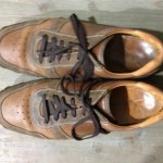 Cole Haan Brown Leather Lace Up Sneakers Men’s  Size 9.5M