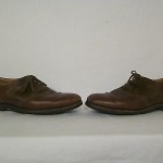 COLE HAAN Vibram Men’s Brown Leather OXFORD Shoes Size 10?