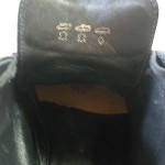 BOSS HUGO BOSS BOOTS MEN’S SHOES SIZE : 9.5M BLACK SUEDE ( MADE IN ITALY )