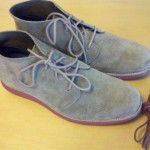 Cole Haan Lunargrand Chukka Milkshake/Brick Suede . Nike sole.10.5 NEW.