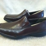 NEW! Men’s CLARKS “Candido” Slip On Brown Leather Loafers, Size 10, Shoes, NWB!