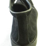 BOSS HUGO BOSS BOOTS MEN’S SHOES SIZE : 9.5M BLACK SUEDE ( MADE IN ITALY )