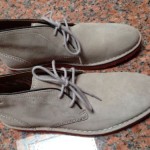 Clarks Mens Boot MANOR PARK Sand Suede Size 9