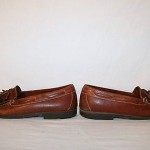 COLE HAAN Men’s Size 10.5 LOAFERS Slip-On TASSLE Shoes Brown Leather
