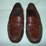 COLE HAAN MENS BROWN LEATHER LOAFER SIZE 8.5 M