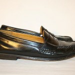 COLE HAAN Men’s Size 8.5 Pinch PENNY LOAFERS Black Leather SHOES Slip-On