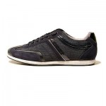 $225 Hugo Boss ORANGE Label Sneakers Navy Blue Mens Shoes 13 46 Trainers 12.5