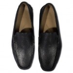 Hugo Boss Leather Loafer ‘Drep US’ BLACK.