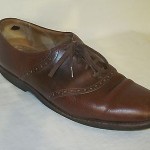 COLE HAAN Vibram Men’s Brown Leather OXFORD Shoes Size 10?