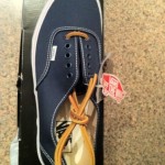 Vans Authentic Lace Up – Brushed Twill – Navy – 10