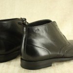 Hugo Boss Black ‘Matans’ Leather wingtip ankle boots size 7 Lace up Shoes mens