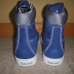 TIMBERLAND EARTHKEEPERS NEWMARKET CUPSOLE 6 INCH BOOT SZ 8.5 BLUE NUBUCK 6700R