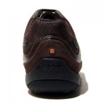 $225 Hugo Boss ORANGE Label Brown Mens Shoes 7 40 Trainers Sneakers 6.5 39.5