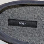 HUGO BOSS GIFT SET Navy Blue Drivers Loafers 10.5 43.5 Mens Casual Moccasins 44