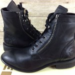 DIESEL MILITARY BOOT BLACK T8013 MENS SIZE 9.5