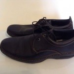 COLE HAAN Nike Air Shoes Oxfords Leather Black MEN’s 8.5 M – Nice