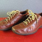 Cole Haan Nike AIR Casual Dress Oxford Brown Leather Men’s Shoes 11 1/2 M NICE!