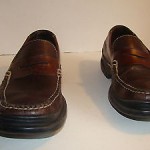 Cole Haan Size 8.5 M Nike Air Men’s Brown Leather Slip On Loafer Mocassin