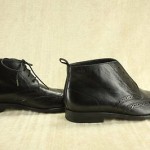 Hugo Boss Black ‘Matans’ Leather wingtip ankle boots size 7 Lace up Shoes mens
