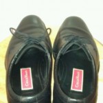 NIKE AIR COLE HAAN BLACK PEBBLE LEATHER LACE UP OXFORD DRESS SHOES 9.5M  NICE!!