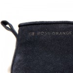 $245 HUGO BOSS Orange Label Casual Navy Blue Mens Boots Shoes 8 41 UK 7 Suede