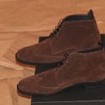 Brand New w Box Hugo Boss Clelior Suede Wingtip Ankle Boots for Men, Size US 8.5