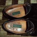 Cole Haan Leather Buckle Loafer Black Shoes Sz 12 Mens