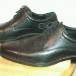 NIKE AIR COLE HAAN BLACK PEBBLE LEATHER LACE UP OXFORD DRESS SHOES 9.5M  NICE!!
