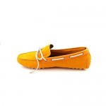 Cole Haan Air Grant Mens Size 10.5 Orange Moc Suede Boat Shoes