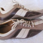 Men’s Cole Haan Tri-Tone Brown Leather Casual Shoes/Sneakers – Size 11M