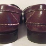 Men 10 M COLE HAAN Dark Brown Leather Lined Kiltie Tassel Loafers Slip On Shoes