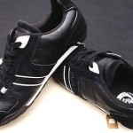 NIB Diesel Men’s Black Leather Fashion Casual Athletic Sneakers Shoes Size 8
