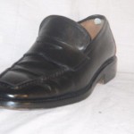 EUC Cole Haan 8.5 M Mens shoes Black leather loafers slip on