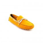 Cole Haan Air Grant Mens Size 10.5 Orange Moc Suede Boat Shoes
