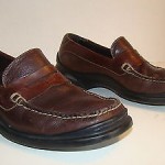 Cole Haan Size 8.5 M Nike Air Men’s Brown Leather Slip On Loafer Mocassin