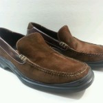 Cole Haan Men’s Brown Suede/Leather Loafers – Size 9M