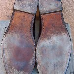 Cole Haan Mens Dress Shoe Size 8.5E Burgundy Leather Casual Slip On Penny Loafer