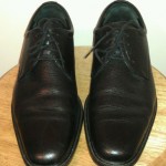 NIKE AIR COLE HAAN BLACK PEBBLE LEATHER LACE UP OXFORD DRESS SHOES 9.5M  NICE!!