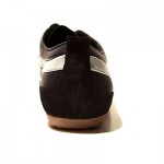 $295 Hugo Boss ORANGE Label Lace-up Sneakers Black Mens Shoes 7 40 Trainers 6.5
