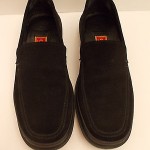 Cole Haan Men’s Black Suede Loafers Size 8.5 Excellent