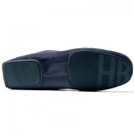 HUGO BOSS GIFT SET Navy Blue Drivers Loafers 10 43 Mens Casual Moccasins .5