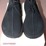 Clarks Desert Trek Originals black suede