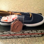 Vans Authentic Lace Up – Brushed Twill – Navy – 10