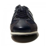 $225 Hugo Boss Mens Sneakers Navy Blue 11 44 Shoes Trainers 10.5 Sport Kicks