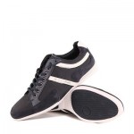 Nib HUGO BOSS Men’s Navy Blue Seattor Sneakers Size 7 8 9 10 11