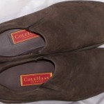 Men’s Shoes COLE HAAN LOAFERS  Size 9M Leather Brown Suede