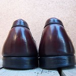 Cole Haan Mens Dress Shoe Size 8.5E Burgundy Leather Casual Slip On Penny Loafer
